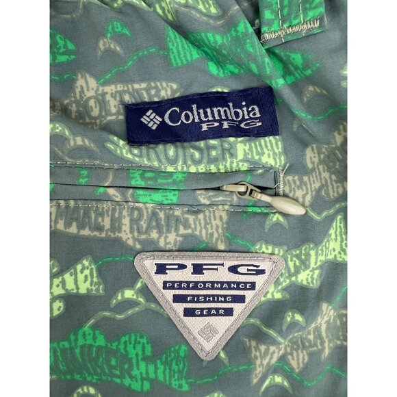 NWT Columbia PFG Omni-Shade Men's Fishing Nylon Swim Suit Bathing Trunks XL - Picture 4 of 9